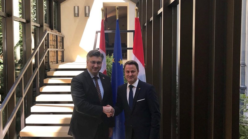 Prijateljski i partnerski odnosi Hrvatske i Luksemburga 